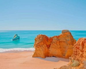 Beach Tres Castelos Paint By Numbers