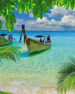 Curacao Longtail Boat Paint By Numbers