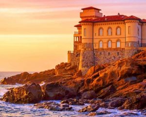 Castel Boccale Italy Paint By Numbers