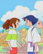 Haku And Chihiro Paint By Numbers