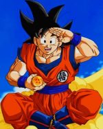 Dragon Ball Goku Paint By Numbers