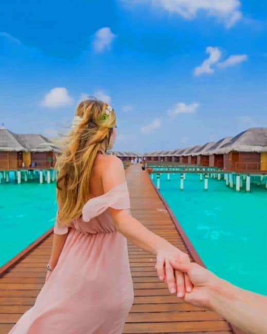 Follow Me To Maldives Paint By Numbers