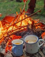 Coffee And Campfire Paint By Numbers