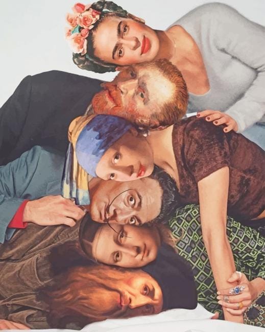 Artists Friends Paint By Numbers