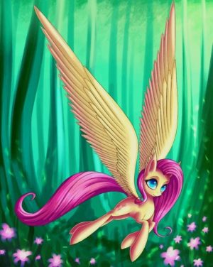My Little Pony Friendship Fluttershy Paint By Numbers