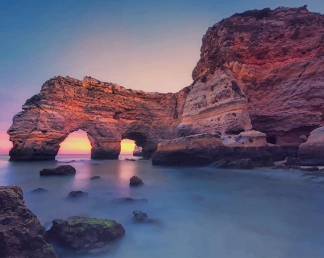 Marinha Beach Paint By Numbers