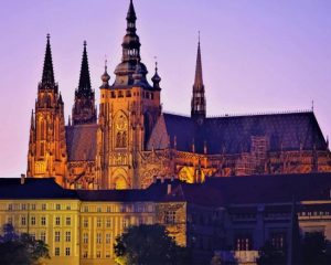 Prague Castle Paint By Numbers