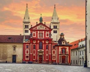 St Georges Basilica Prague paint by numbers