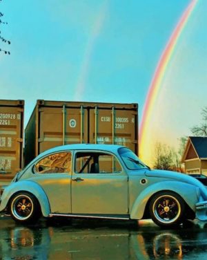 Volkswagen Beetle Paint By Numbers