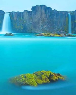Iceland Waterfall Paint By Numbers