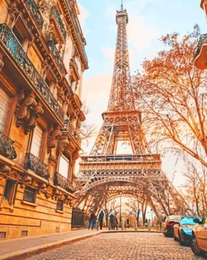 Eiffel Tower Paint By Numbers