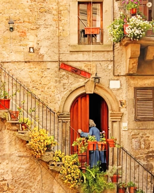 Italian House Paint By Numbers