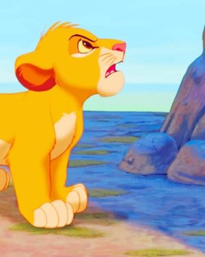 Simba Cube Paint By Numbers
