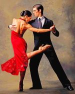 Tango Dancers Paint By Numbers