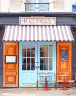 Paris Cafe Paint By Numbers