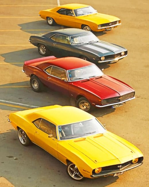 Chevrolet Camaro Cars Paint By Numbers