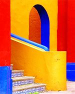 Colorful Door paint by numbers