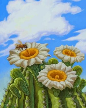 Bee On Daisies Paint By Numbers