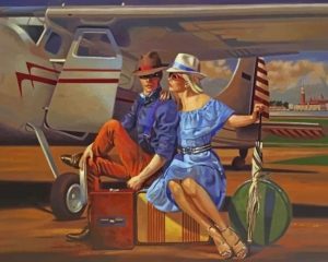 Traveler Couple Paint By Numbers