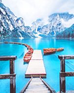 Fanes Sennes Prags Nature Park Paint By Numbers