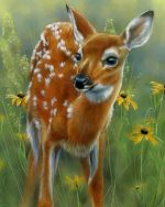 Baby Deer Paint By Numbers