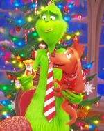 Grinch And Max Paint By Numbers