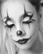 Sad Clown Paint By Numbers