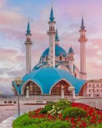 Kul Sharif Mosque Paint By Numbers