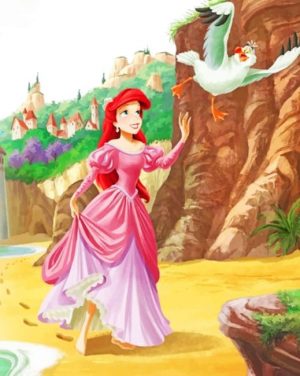 Little Mermaid Princess Paint By Numbers