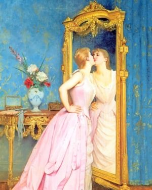 Vanity Auguste Toulmouche Paint By Numbers