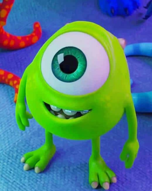 Mike Wazowski Paint By Numbers