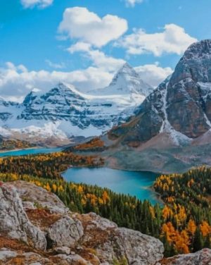 Mount Assiniboine Park Paint By Numbers
