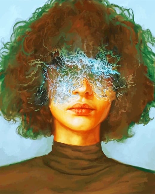 Ocean Eyes Girl Paint By Numbers