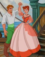 Princess Attina And Prince paint by numbers