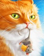 Cat And Mouse Paint By Numbers