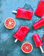 Red Popsicles Paint By Numbers