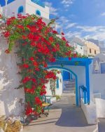 Santorini Greece Paint By Numbers