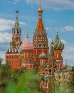 St Basils Cathedral Paint By Numbers