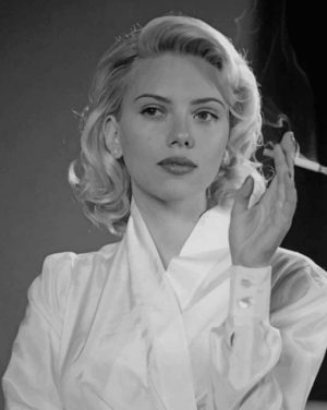 Scarlett Johansson Paint By Numbers