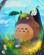 My Neighbour Totoro Paint by numbers