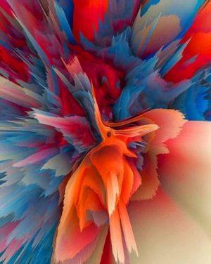 Abstract Colors Paint By Numbers