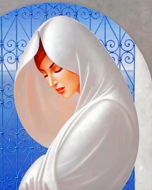 Arabian Woman Paint by numbers