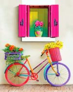 Aesthetic Bike Paint by numbers