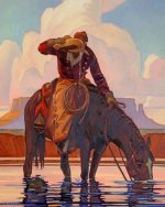 Western Cowboy Paint By Numbers