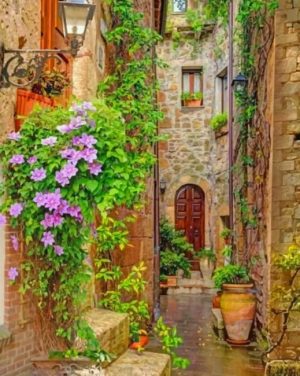 Tuscany Alley Paint By Numbers