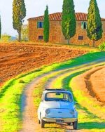 Italy Tuscany Countryside Paint By Numbers