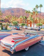 Classic Pink Car Paint By Numbers