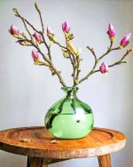 Magnolia Vase Paint By Numbers