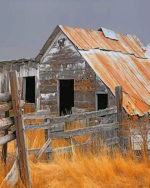 Old Barn Paint By Numbers
