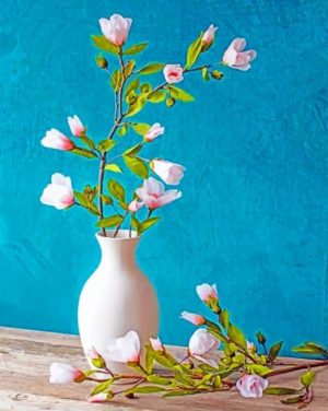 Flowers Vase Paint By Numbers